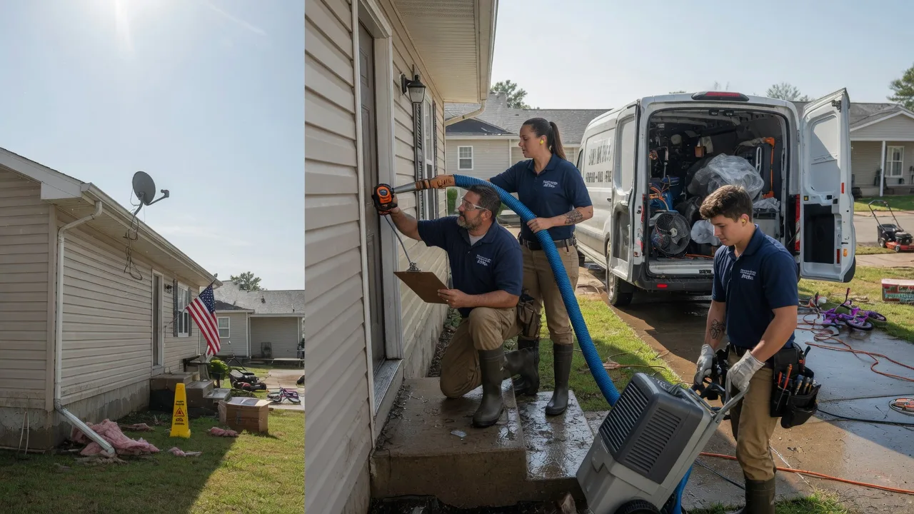 Ceiling Water Damage Restoration in Rocksprings, TX near me